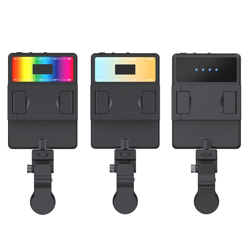 Portable 5w Fill Light for Mobile Live Broadcast - V11se Cool & Warm