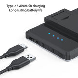 Portable 5w Fill Light for Mobile Live Broadcast - V11se Cool & Warm - Close-Up Angle