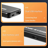Wireless 4K Dual Game Console With 20000+ Games - 128G 20000+ Games - Side View