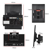 9.5 Inch Vertical Screen Car Mp5 Player - Dual Spindle + 8 Light Camera