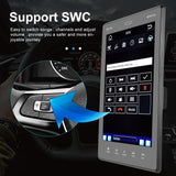 9.5 Inch Vertical Screen Car Mp5 Player - Dual Spindle + 8 Light Camera - Low Angle