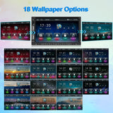 7 Inch Car Mp5 Player Carplay / Android Auto / Mirror Link / Bluetooth - Standard - With 12-Light Camera - Top-Down View