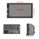 7 Inch Car Mp5 Player Carplay / Android Auto / Mirror Link / Bluetooth - Standard - With 12-Light Camera - Close-Up Angle