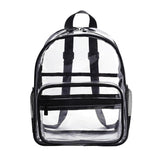 Waterproof Pvc Backpack for Students - Compact and Durable - Black - Extra Image