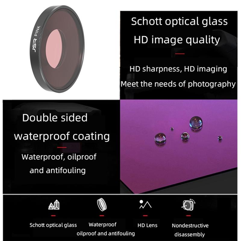 Underwater Lens Filter for Dji Action 3 - Enhance Diving Shots