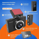 1080P Hd Triple Recording Car Recorder With Wifi & Mobile App - Top-Down View