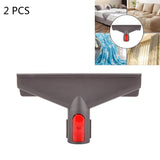 2-pack Vacuum Cleaner Suction Head for Dyson V7 / V8 / V10 Beds - Front View