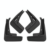 For Audi A3 Hatchback 2021 4Pcs / Set Car Auto Soft Plastic Splash Flaps Fender Guard - Front View
