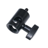2-Pack Flash Light Stand Adapter For Photography Tripods - Top-Down View