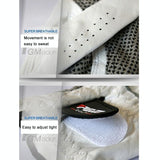 Sheepskin Anti-slip Golf Gloves for Men - Left Hand Size 24 - Top-Down View