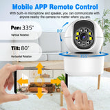 Smart Hd Wifi Camera With Night Vision And Two-Way Intercom - Top-Down View