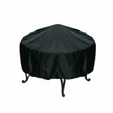 Round Table Cover for Outdoor Garden Grill - Rainproof Dustproof Anti-ultraviolet - 112x21cm