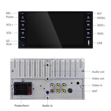 7 Inch Car Touch Screen Mp5 Player For Toyota Corolla - Fm / Tf / Mirror Link - Top-Down View