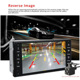 7 Inch Car Touch Screen Mp5 Player For Toyota Corolla - Fm / Tf / Mirror Link - Close-Up Angle