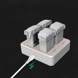 4-battery Cynova Charging Butler Dual Charging Option - Front View