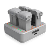 4-battery Cynova Charging Butler Dual Charging Option - 45-Degree Angle