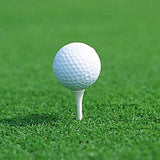 Double Layer Elastic Golf Balls for Driving Range - Synthetic Rubber - Rear View