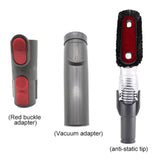 3-in-1 Bendable Anti-static Suction Head Kit for Dyson V6 / V7 / V8 / V9 / V10 Vacuum - Side View