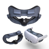 Soft Adjustable Vr Eye Mask Set for Meta Quest 3 - Front View