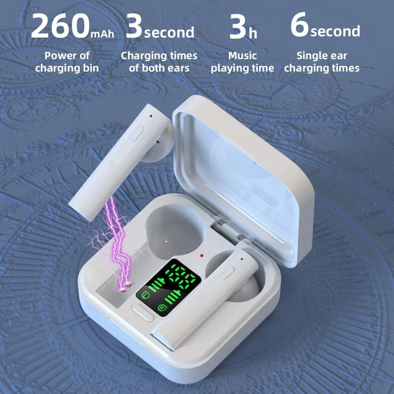 Wireless Bluetooth 5.0 Earphones with Charging Box - Air6 Pro Tws