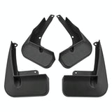 For Toyota Izoa C-Hr 2017-2023 4Pcs / Set Car Auto Soft Plastic Splash Flaps Fender Guard