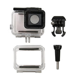 Gopro Hero6 / 5 Hollow Back Cover with Mount and Screw - Rear View