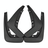 For Jaguar Xf 2009-2015 4Pcs / Set Car Auto Soft Plastic Splash Flaps Fender Guard - Front View
