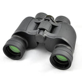 Waterproof Long Range Binoculars for Travel / Hunting - 8x40v Hd Zoom - Front View