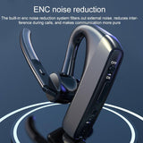 Wireless Bluetooth Earhook Earphones - Tws Chip - K5c 63120 - Front View