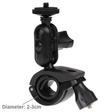 360 Degree Rotating Clamp Mount for Action Cameras - Top-Down View