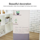 170x50x30cm Lucky Cat Fabric Dust Cover for Vertical Cabinet Air Conditioners - 45-Degree Angle