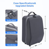 Shockproof Vr Storage Bag with Handle - Anti Pressure - Side View