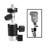 Multifunctional Flash Light Stand Umbrella Bracket - Max Load 2Kg - Front View