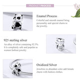925 Sterling Silver Beaded Diy Bracelet With Beads - 45-Degree Angle