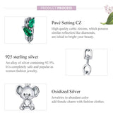 925 Sterling Silver Koala Safety Chain For Bracelets & Necklaces - 45-Degree Angle