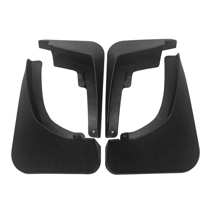 For Renault Kadjar 2016-2019 4Pcs / Set Car Auto Soft Plastic Splash Flaps Fender Guard