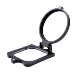Waterproof Case with Lens Cap for Gopro Hero8 - 58mm Filter Adapter - Side View