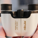 Low Light Visual Binoculars - 10x22 for Enhanced Viewing - Top-Down View