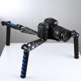 Versatile Dslr Shoulder Rig - Black - Close-Up Angle