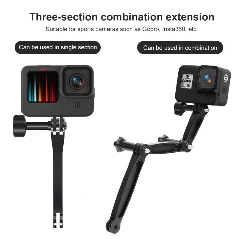 Extend your Action Camera's Reach with Aluminum Arm Grip - 6.8cm