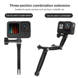 Extend your Action Camera's Reach with Aluminum Arm Grip - 6.8cm - Rear View