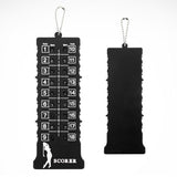 18-hole Golf Scoring Square Device - 45-Degree Angle