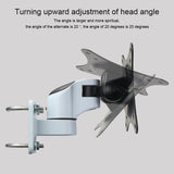 Wall Mount Monitor Stand - no Drilling Needed - Close-Up Angle