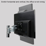 Wall Mount Monitor Stand - no Drilling Needed - Low Angle