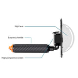 Underwater Dome Port for Dji Camera with Floating Grip - Top-Down View
