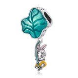 925 Sterling Silver Chilean Big Leaf Pendant - Front View