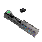 Intelligent Bluetooth Earphones with Digital Display - Colourful - Front View