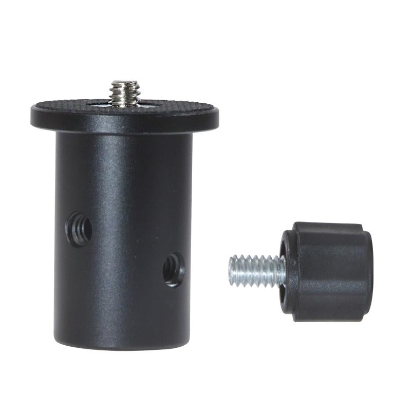 Camera Light Stand Conversion Head With 1 / 4-Inch Mount And Umbrella Holder