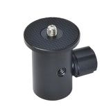 Camera Light Stand Conversion Head With 1 / 4-Inch Mount And Umbrella Holder - Top-Down View