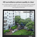 10M Night Vision Dvr Camera With Tf Card Slot - Silver - Low Angle